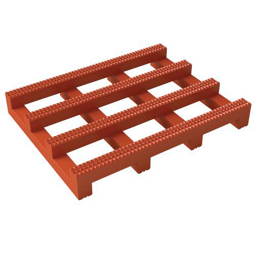 Griglia uso alimentare Herongripa, terracotta, 60cm x 5 m,