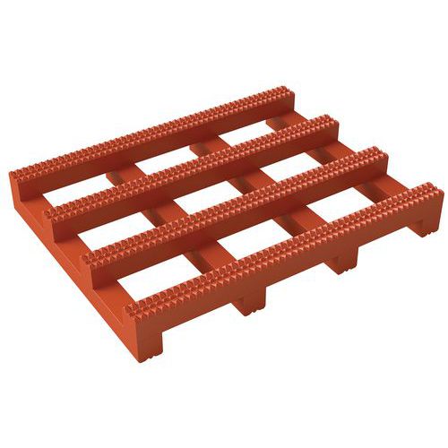 Griglia uso alimentare Herongripa, terracotta, 122 cm x 5 m,
