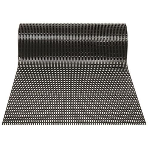 Griglia in PVC Heronair in rullo, nero, 50 cm x metro,