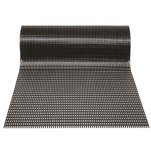 Griglia in PVC Heronair in rullo, nero, 100 cm x metro,