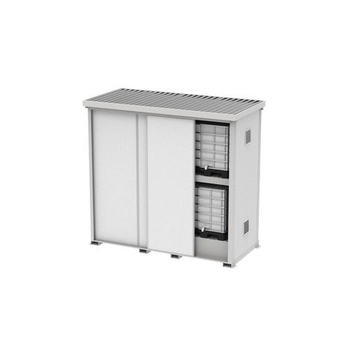 Container 6 IBC con vasca - pannelli coibentati EI30 50mm,