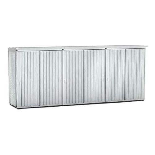 Modul container 12 IBC con vasca - chiusura ante scorrevoli,