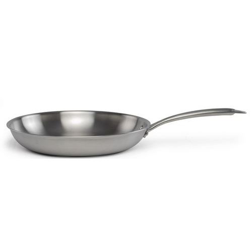 Grigio Brigade - Padella In Acciaio Inox Da 28 Cm,