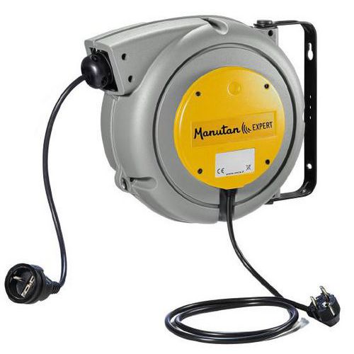 Avvolgicavo 11m +1,5m - 3G1,5mm² H07 RN-F presa e spina NF,