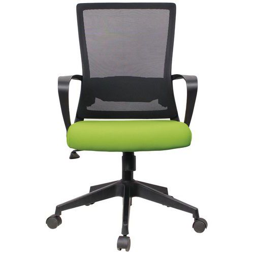 Sedia da ufficio Qoni verde,