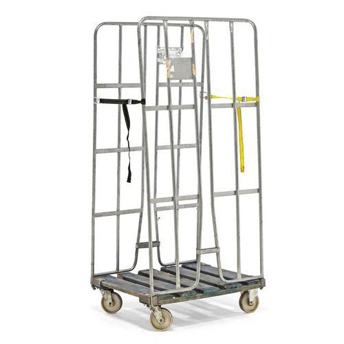 Roll-container ricondizionato 2 lati - Profondità 680 mm,