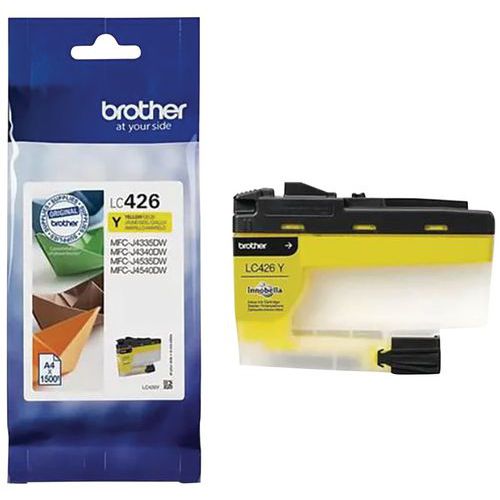 Cartuccia d'inchiostro capac standard LC426Y giallo-Brother,