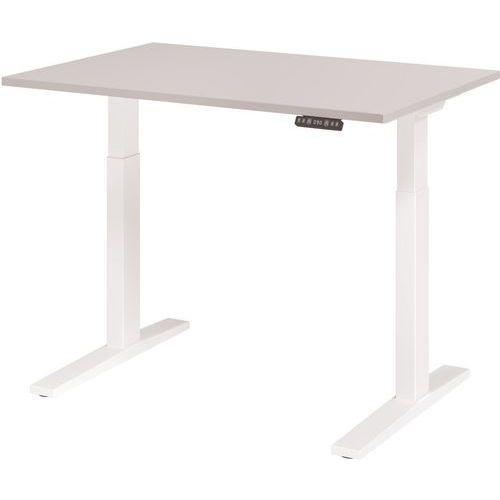 Scrivania elettrica XMKA12-120 x 80 cm - Grigio,