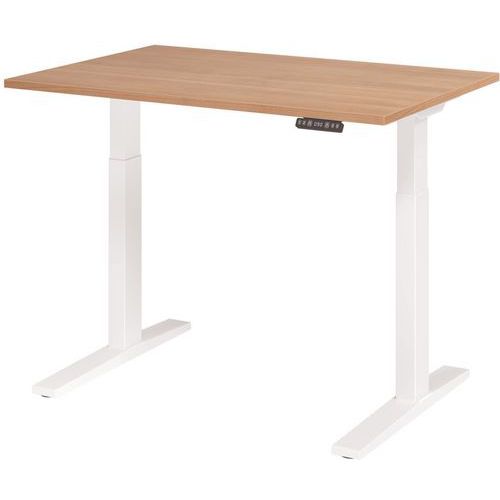 Scrivania elettrica XMKA12-120 x 80 cm - Noce,