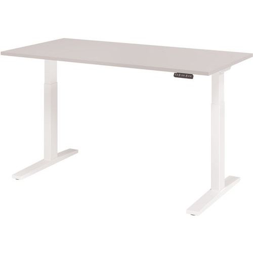 Scrivania elettrica XMKA12 -160 x 80 cm - Grigio,