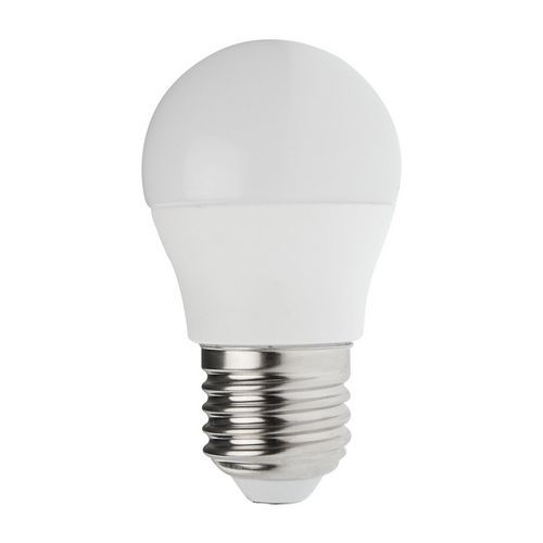 Lampadina led SMD minisferica P45 6W/470lm attacco E27 3000K,