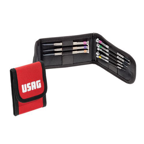 Serie di 8 giraviti di precisione per viti con intaglio e impronta a croce PHILLIPS®,