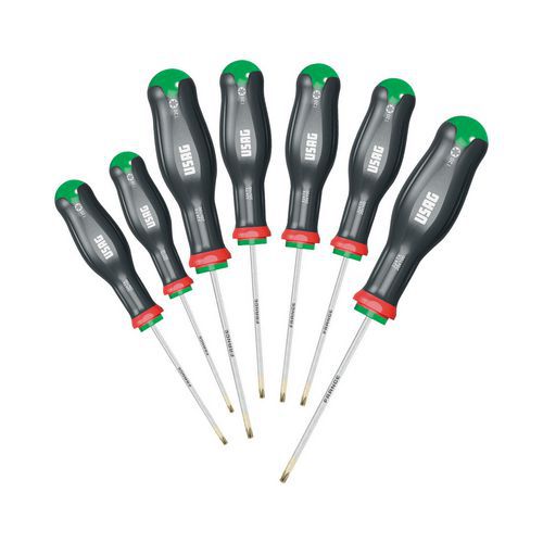 Serie di 7 giraviti con impronta TORX®,