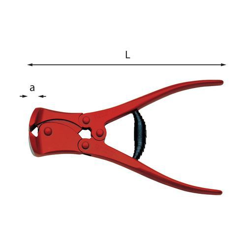 Tronchesi a doppia leva a tagliente frontale,