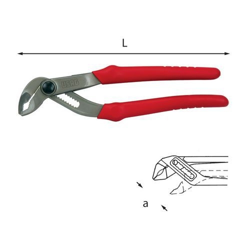 Pinza regolabile semiautomatica,