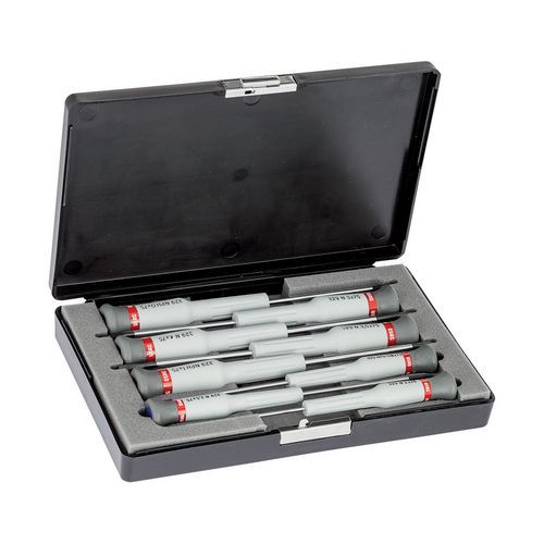 Serie di 8 giraviti per viti con intaglio e impronta a croce PHILLIPS®,