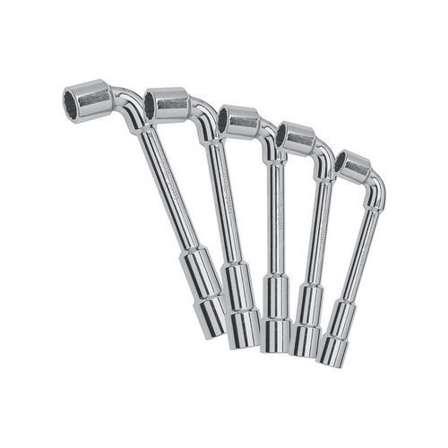 Serie di 5 chiavi a pipa doppie pesanti,