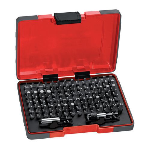 Assortimento di inserti per avvitatura con impronte speciali (100 pz),