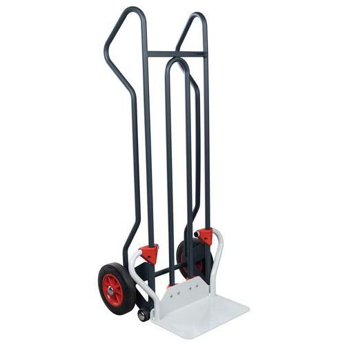 Carrello depallettizzatore 250 kg ruote in gomma,