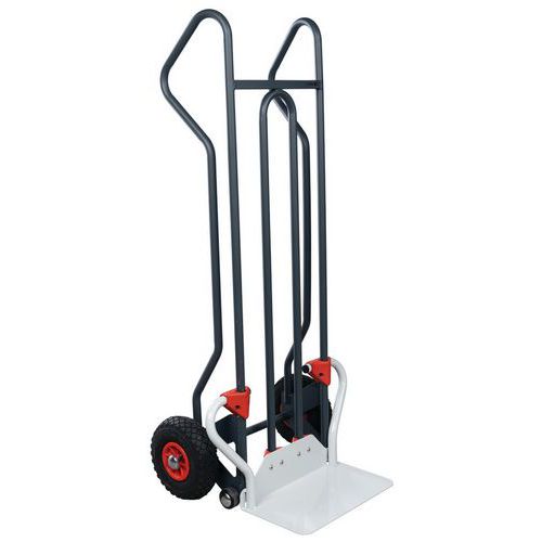 Carrello depallettizzatore 250 kg ruote pneumatiche,