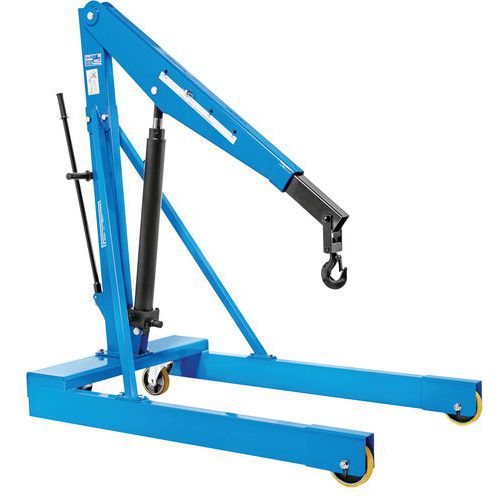 Gru a U 1500 kg pompa a doppio effetto,