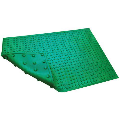 Tappeto ultra resistente - Gomma verde - 60x90cm,