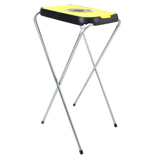 Supporto per sacco EKOthinks 1 giallo,