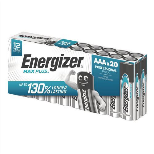 Energizer Chiaro Max Plus Micro (Aaa) 20 Pezzi (20 Pz., Aaa), Batterie + Pile - Immagine 8