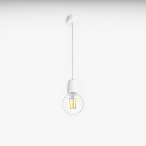 Lampada a sospesione FANTASY - cavo 1,5m - bianca,