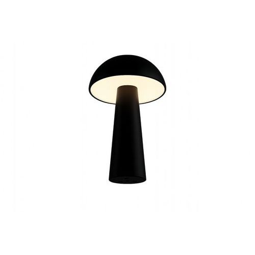 Lampada da tavolo COCO - ricarica USB e contatto - nero,