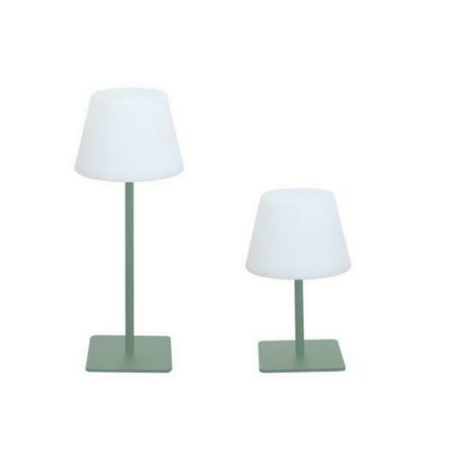 Lampada da tavolo a LED - doppia altezza - salvia,