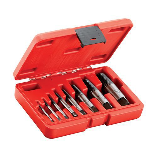 Serie di 8 estrattori conici,