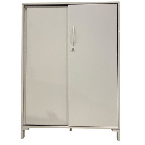 Armadio semialto ricondizionato – Grigio,