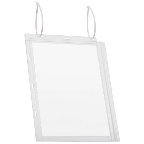 Lotto da 5 buste a tenuta stagna A4 con serracavi-DURABLE,