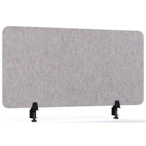 Schermo protezione acustica grigio chiaro-120 cm-Smit visual,