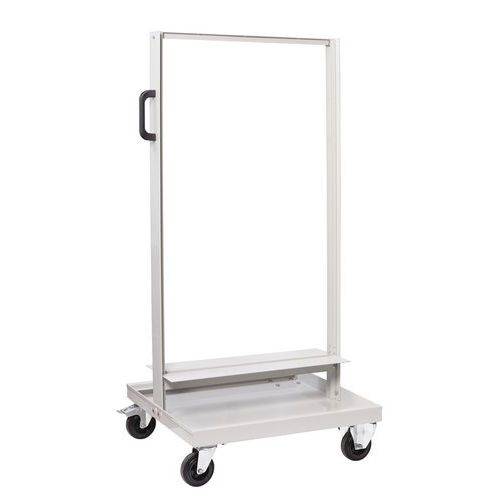 Mobil Plastic Grigio/Chiaro Carrello Metallico Cb 30