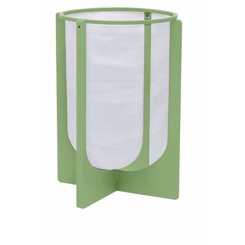 Supporto per sacco - in acciaio verniciato - RAL 6019,