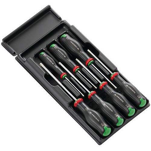 Set di 7 cacciaviti Protwist® T Torx,
