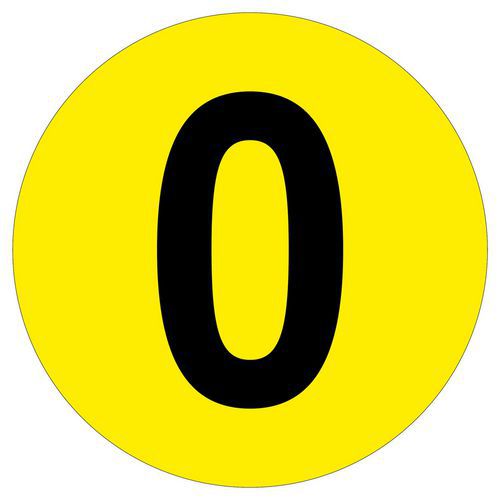 Cerchi Per Marcatura A Terra Messag:0 Colore:Giallo,