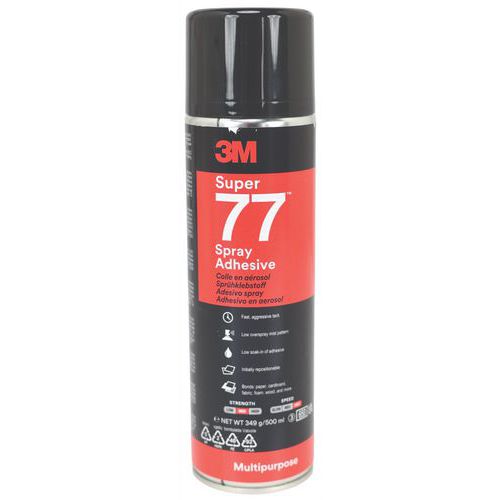 Colla Polivalente 77 Bomboletta Aerosol 500 Ml,