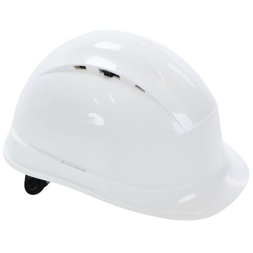 Delta Plus Bianco Elmetto Cantiere Ventilato-Chiusura Rotor Regolabile,