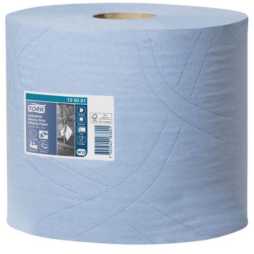 Bobina Carta Industriale SPIROLL 500 Servizi: Asciugatutto Assorbente 2 Veli, Per Dispenser Maxi - 2
