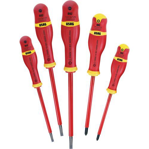 serie di giraviti isolati,