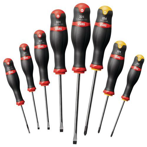 Serie 8 giraviti a taglio e cr oce 324 SH8,