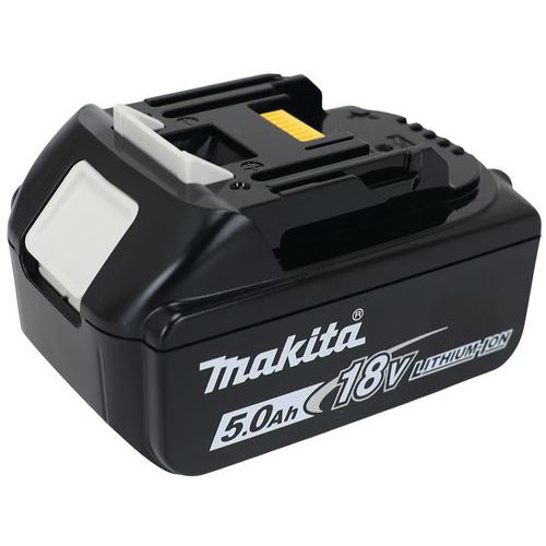 Makita Nera Batteria 197280-8 Ioni Di Litio 5 Ah 18 V Led - Immagine 7