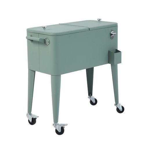 Veba Verde Borsa Frigo Con Rotelle Icy