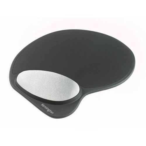 Tappetino per mouse con poggiapolsi Wrist Pillow colore nero,