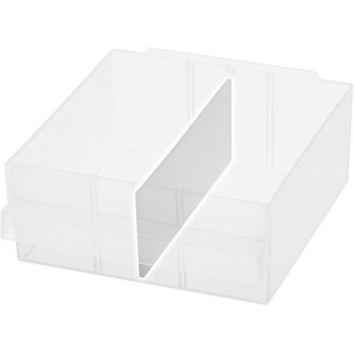 Raaco Separatori Rimovibili Per Armadietti 13,4 Cm Trasparente,