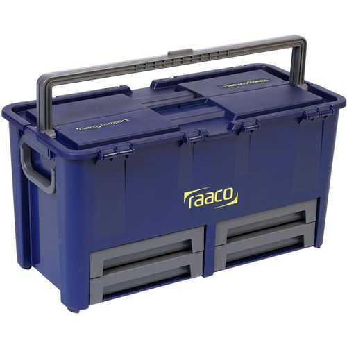 Raaco Blu Cassetta Degli Attrezzi, Cassetta Degli Attrezzi Compact 62 - Immagine 2