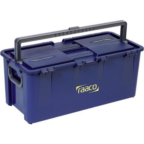 Raaco Blu Compact 50 136617 Universale Valigetta Porta Utensili Senza Contenuto (L X A X P) 621 X 260 X 311 Mm - Immagine 4